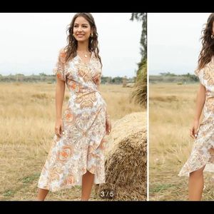 Never worn wrap dress